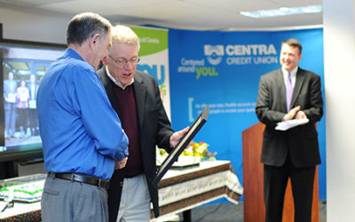 Larry Kitterman award from mayor