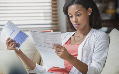 Mixed Race Woman Reading