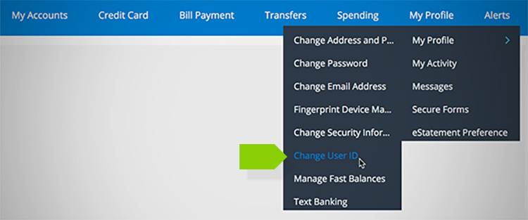 Image of changing your username