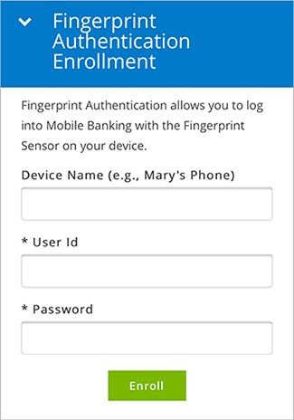 Enrolling in fingerprint recognition