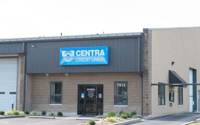 exterior view of Centra's Sellersburg branch