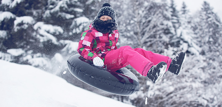 Cashing through the snow