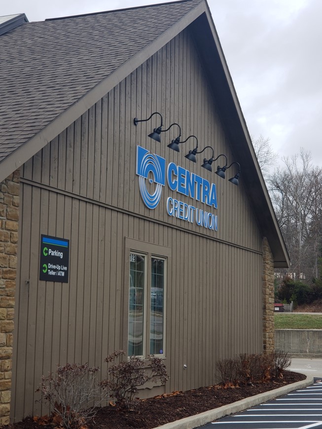 outside view of Nashville centra credit union branch