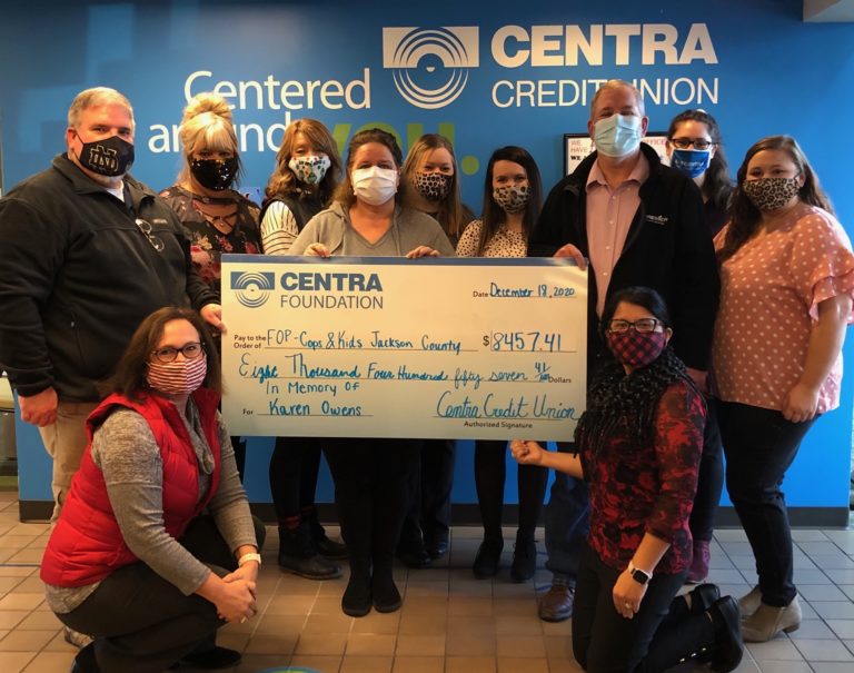 Holiday Giving Program Results for 2020 - Centra CU