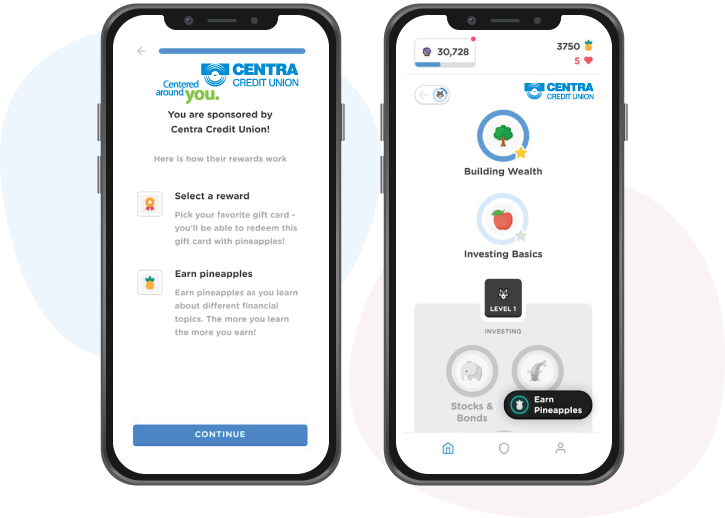 Zogo app screens