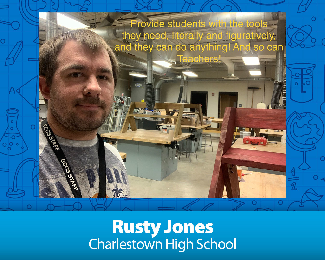 Rusty Jones from Charlestown High School