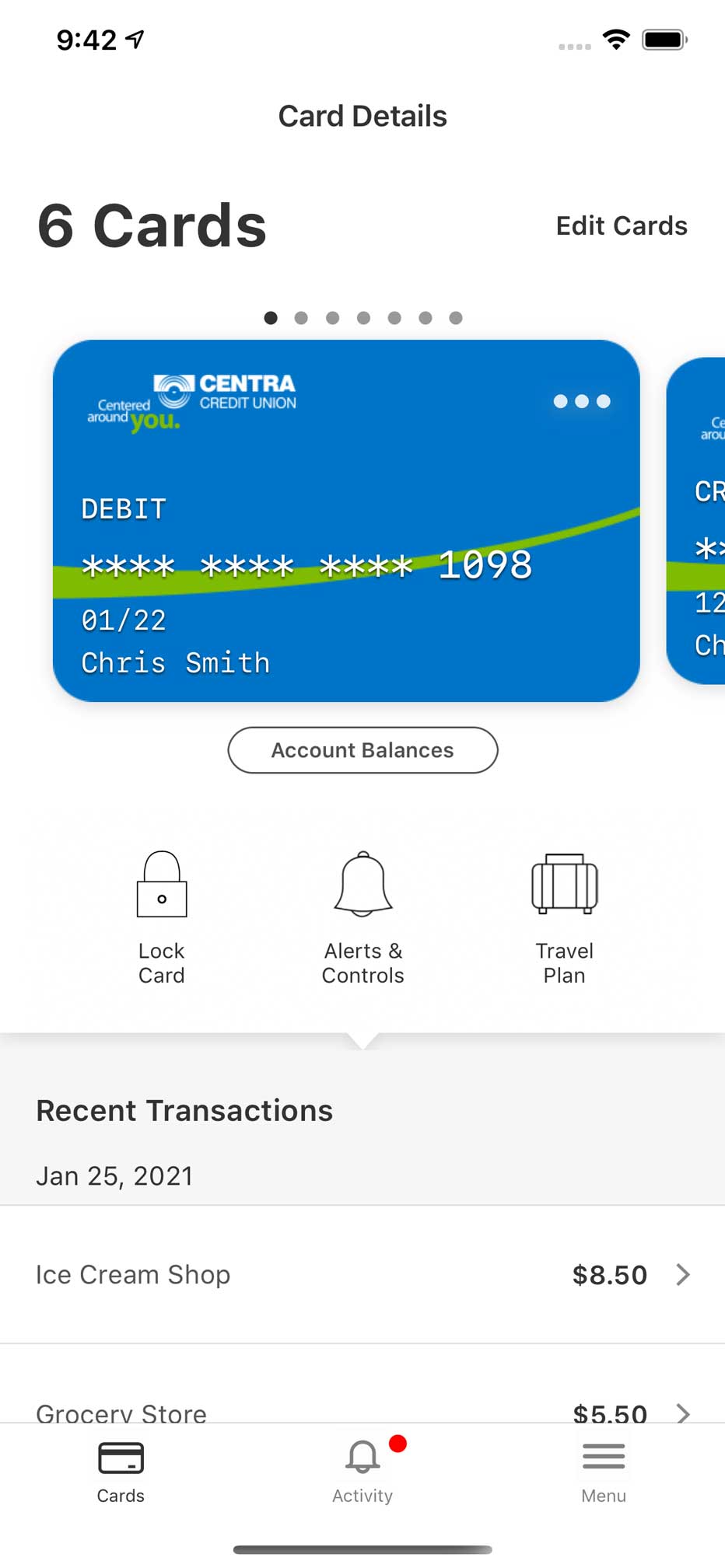 Card Details
