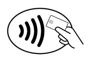 Contactless payment symbol