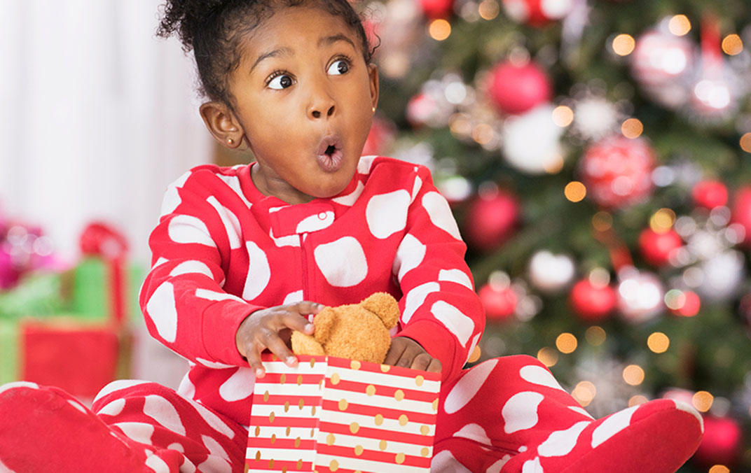 Holiday Giving girl
